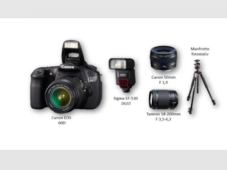 Speilreflekskamera - canon eos 60d