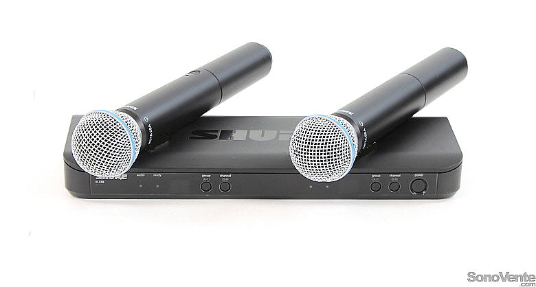 🎤 shure blx288/b58 – trådlöst dubbelt mikrofonsystem