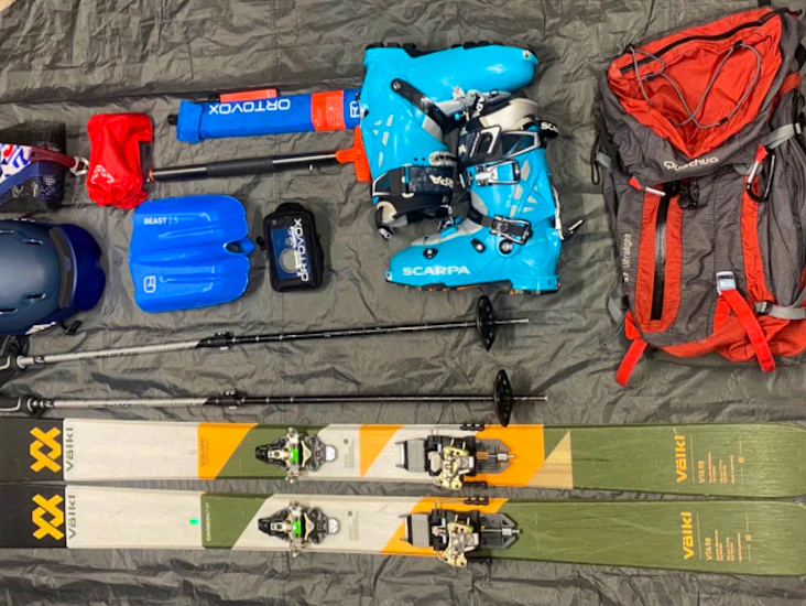 Komplett toppturpakke (str. 25.5, 39/41)