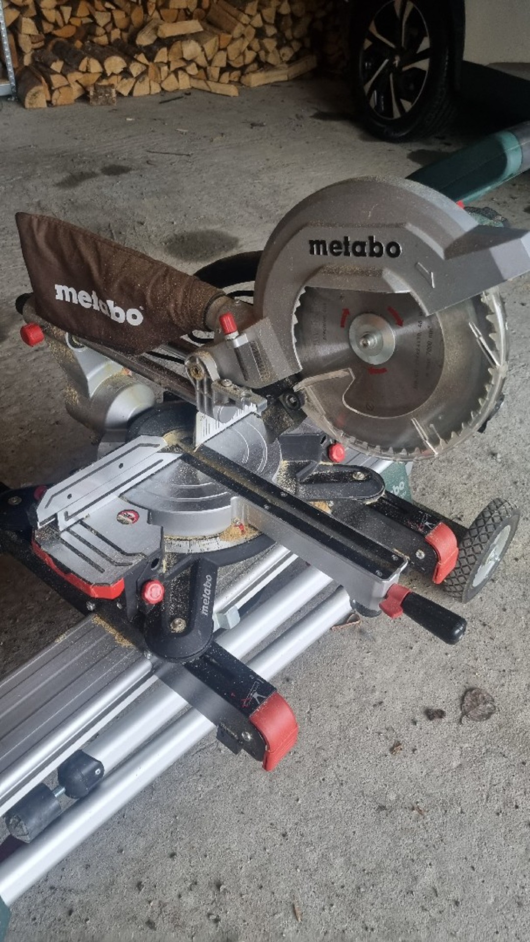 Metabo kgs 254 m med stativ
