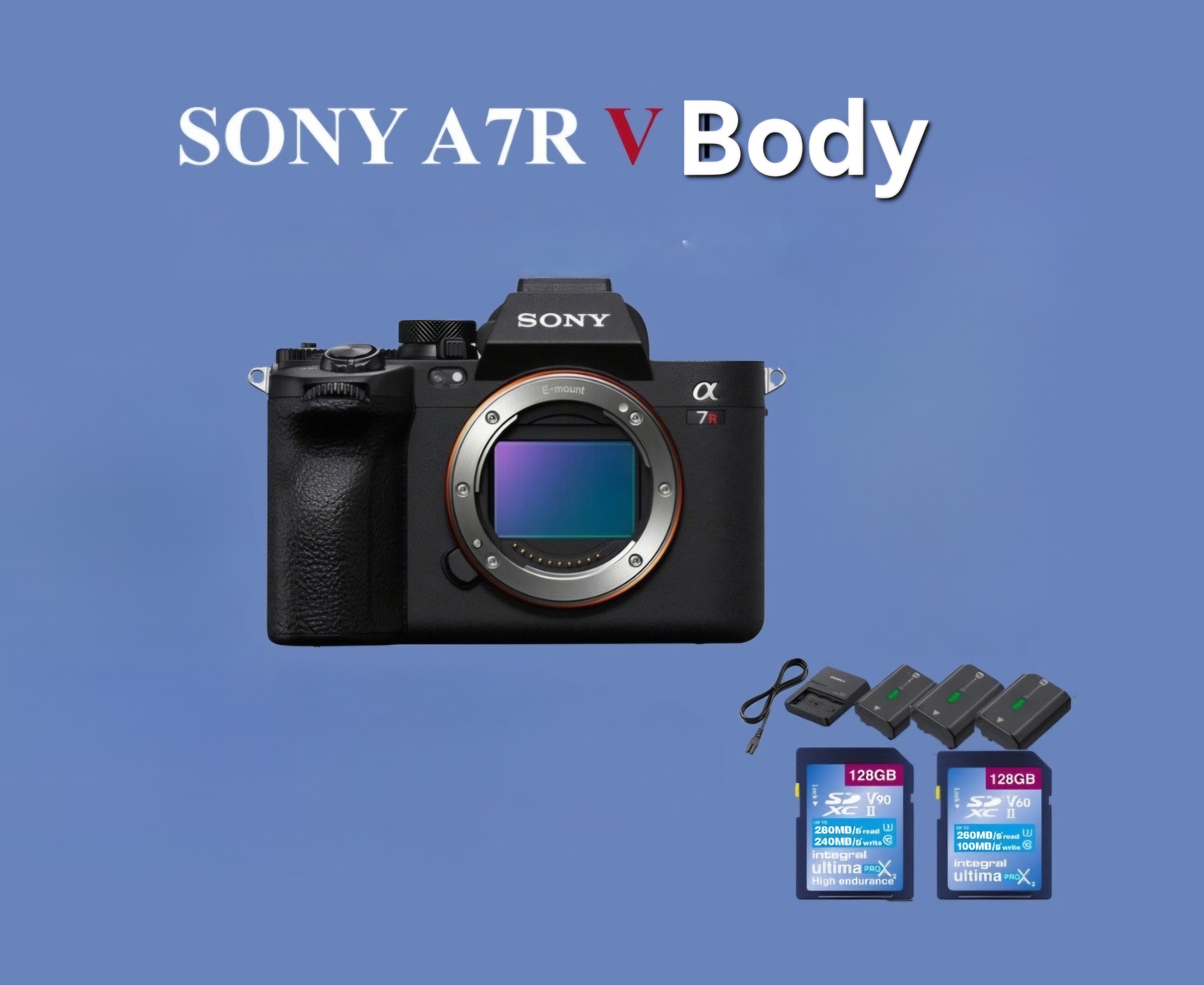 Sony a7r v, a7r 5, a7rv body