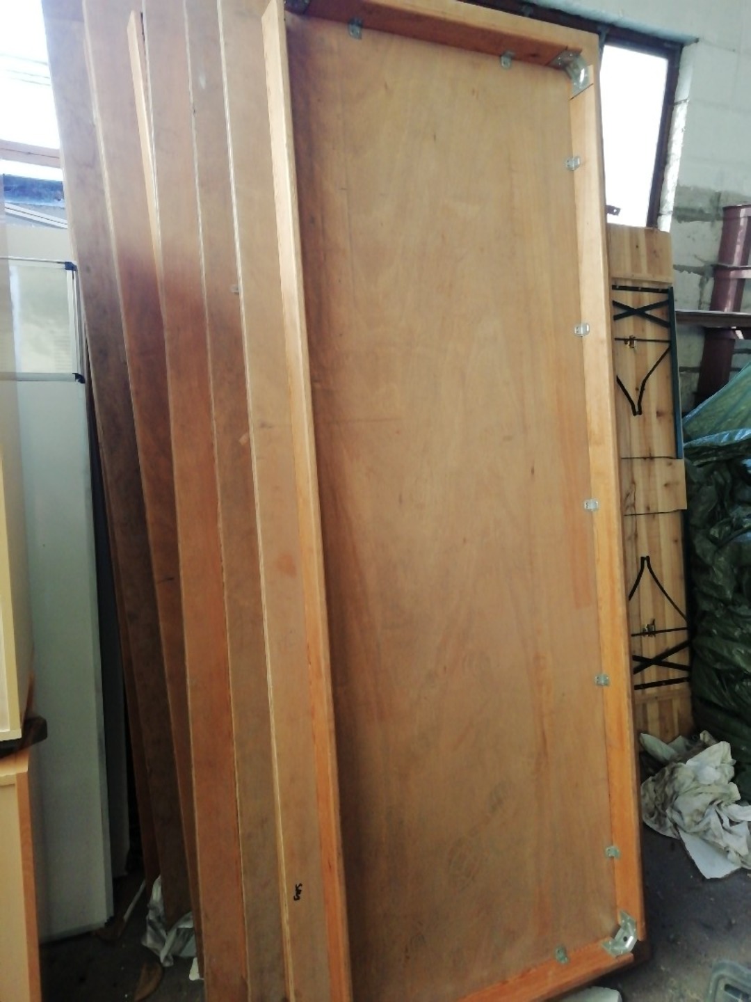 Stort bord /matbord massivt trä 245x100