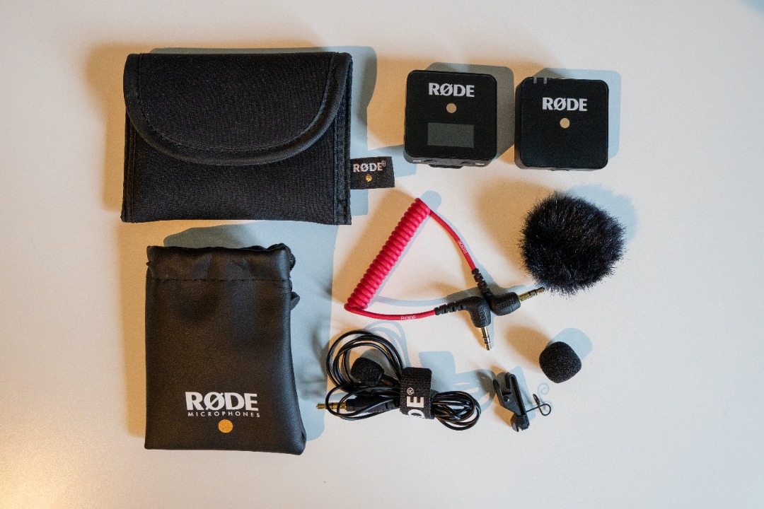 Røde wireless go mikrofon + røde mygga