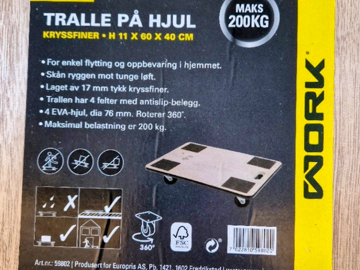 Tralle på hjul