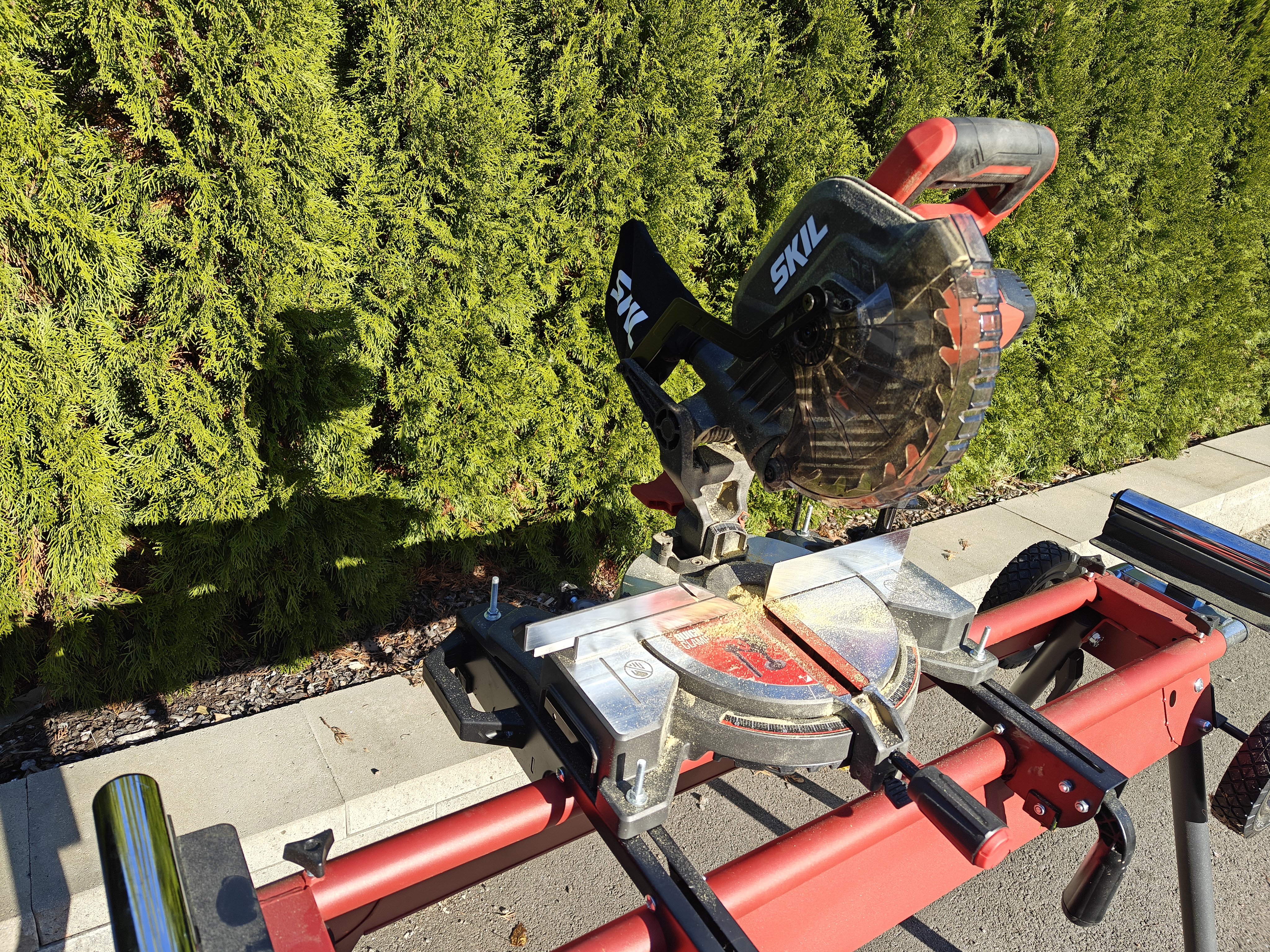 Kap gersåg med ststiv