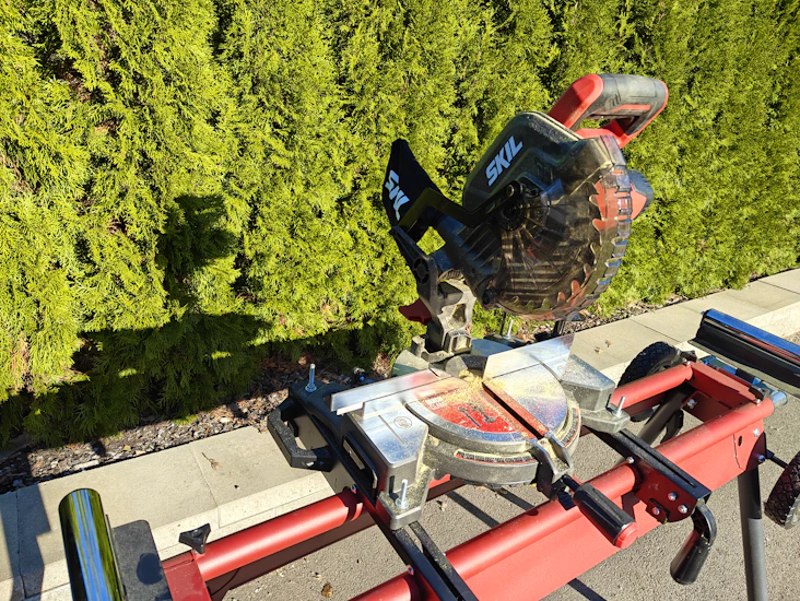 Kap gersåg med ststiv