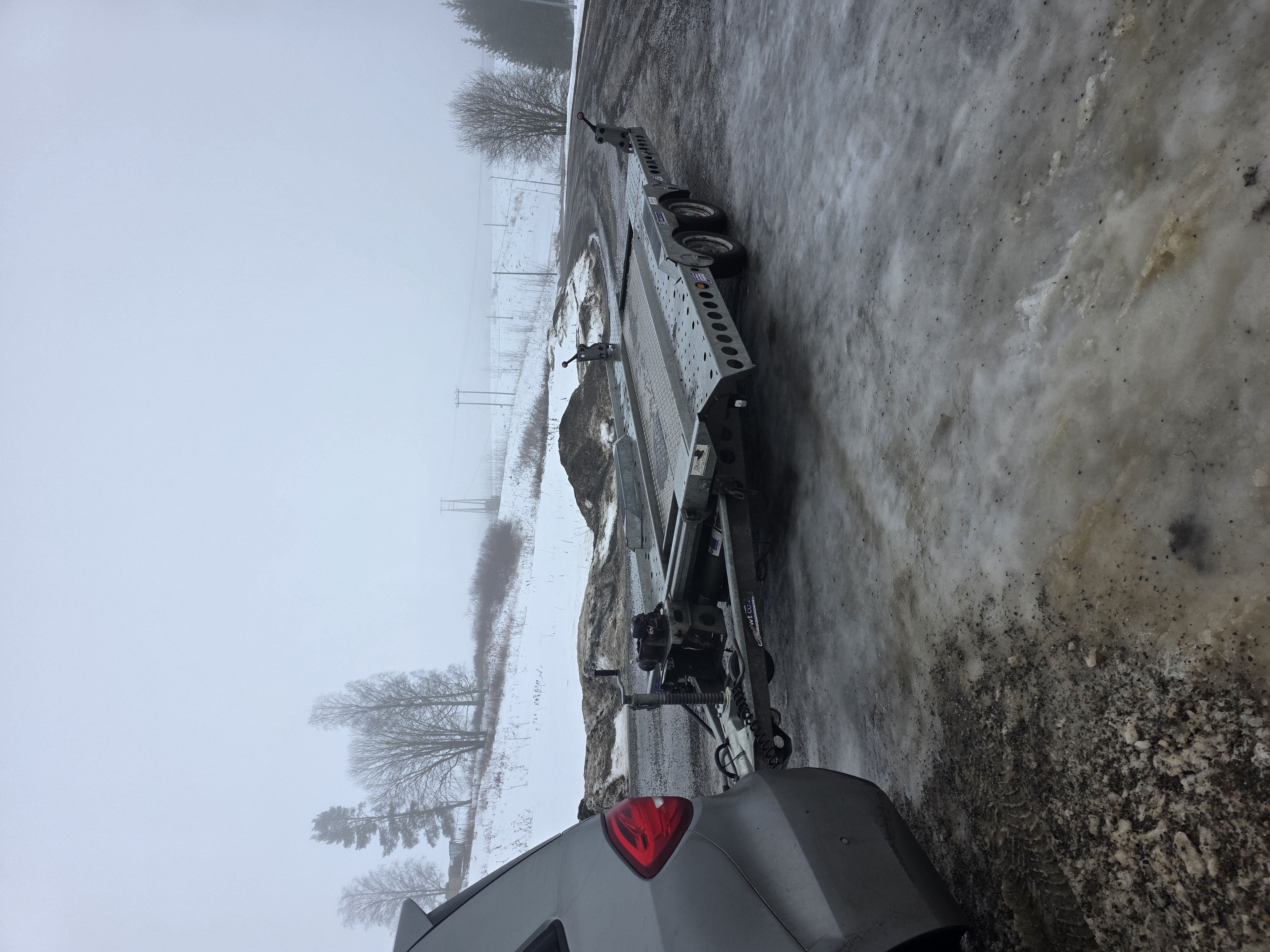 Utleie av henger med bil og sjåfør