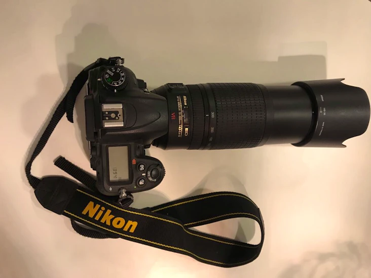 Nikon d7000 inkl. vanligt + teleobjektiv