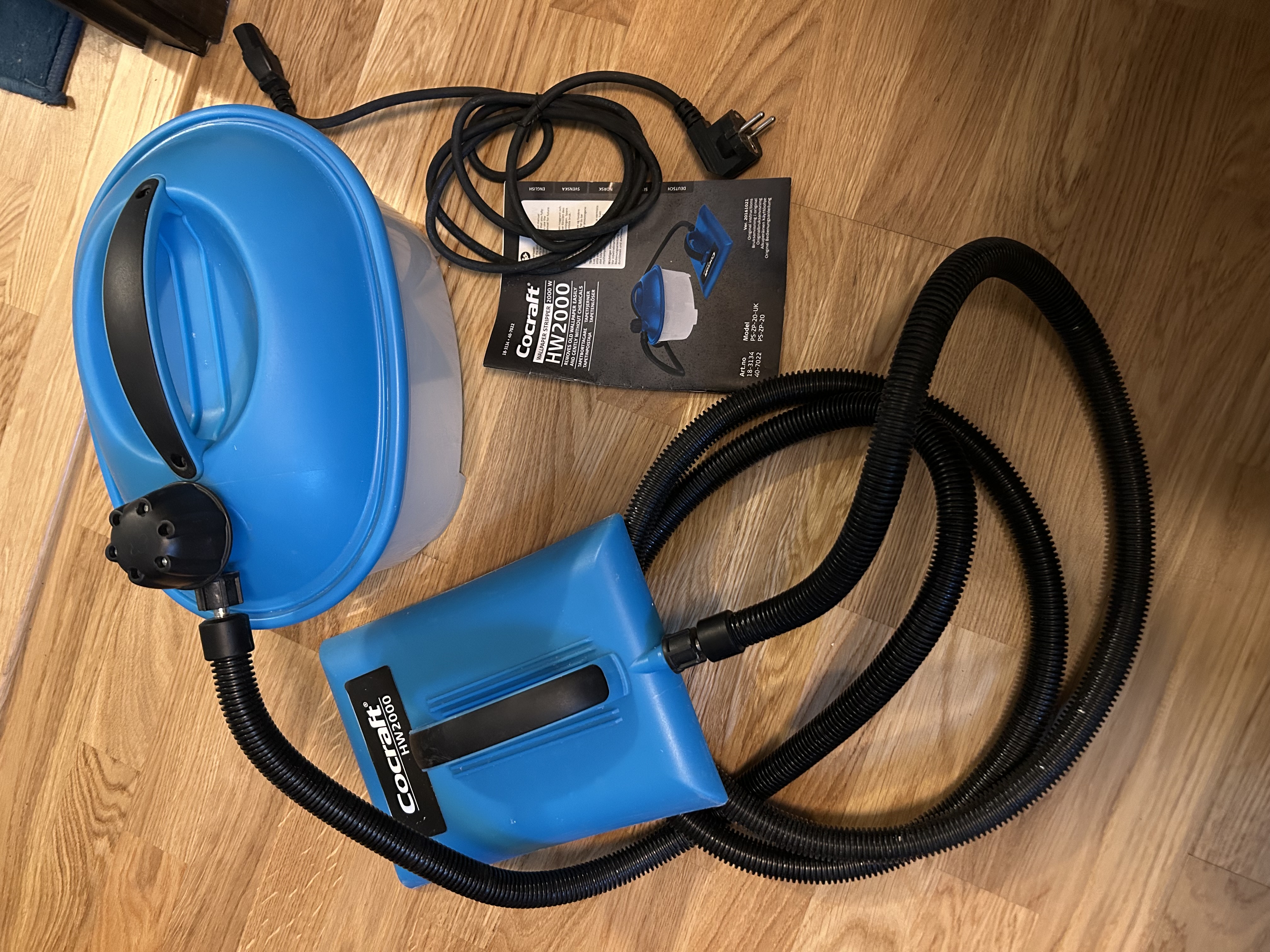 Tapet steamer/-borttagare