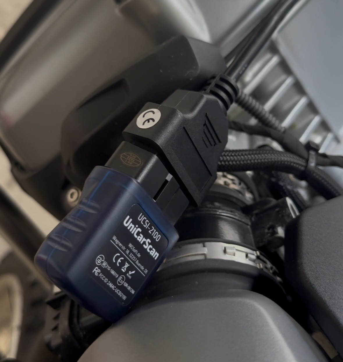 Diagnos & nollställning av servicelampa – bmw mc