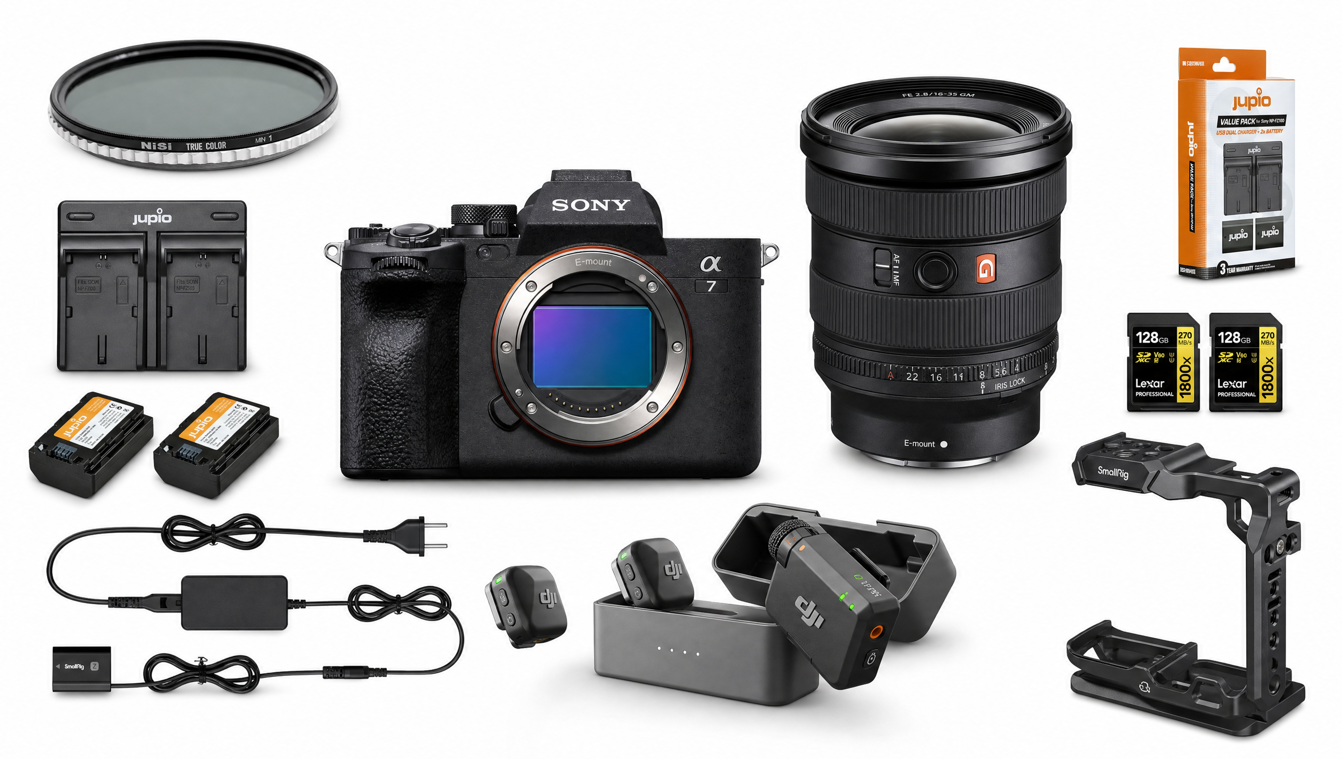 Sony a7 iv + fe 16-35 kit