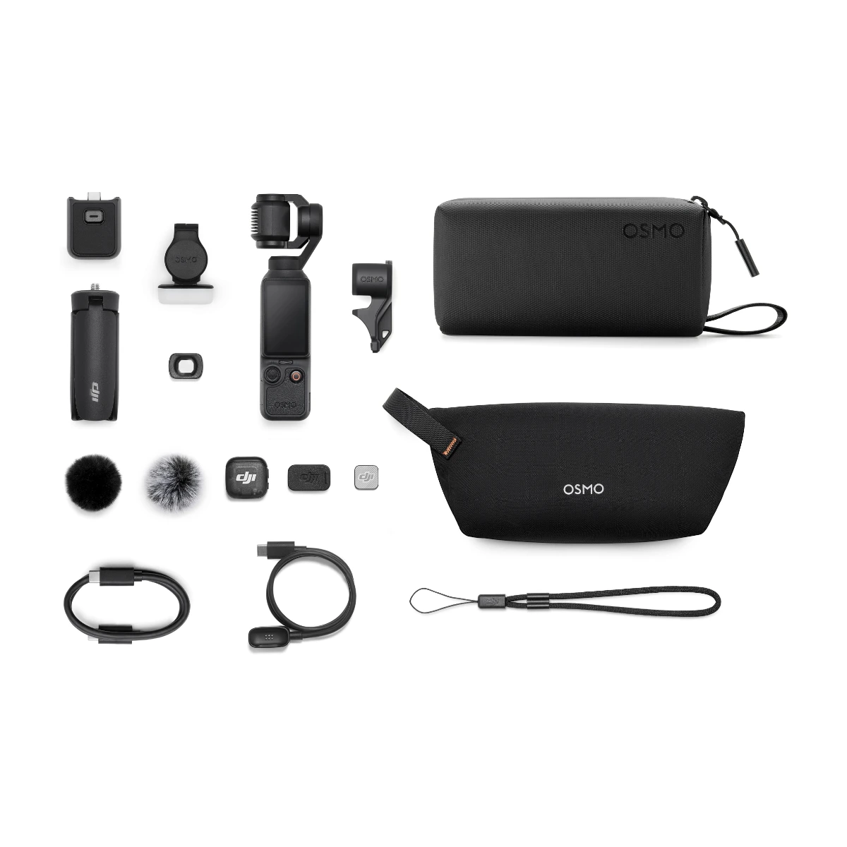  dji osmo pocket 4 creator combo 107 gb intern lagring