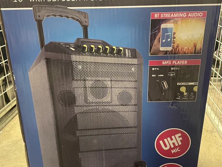 Vonyx portable sound system med microfon