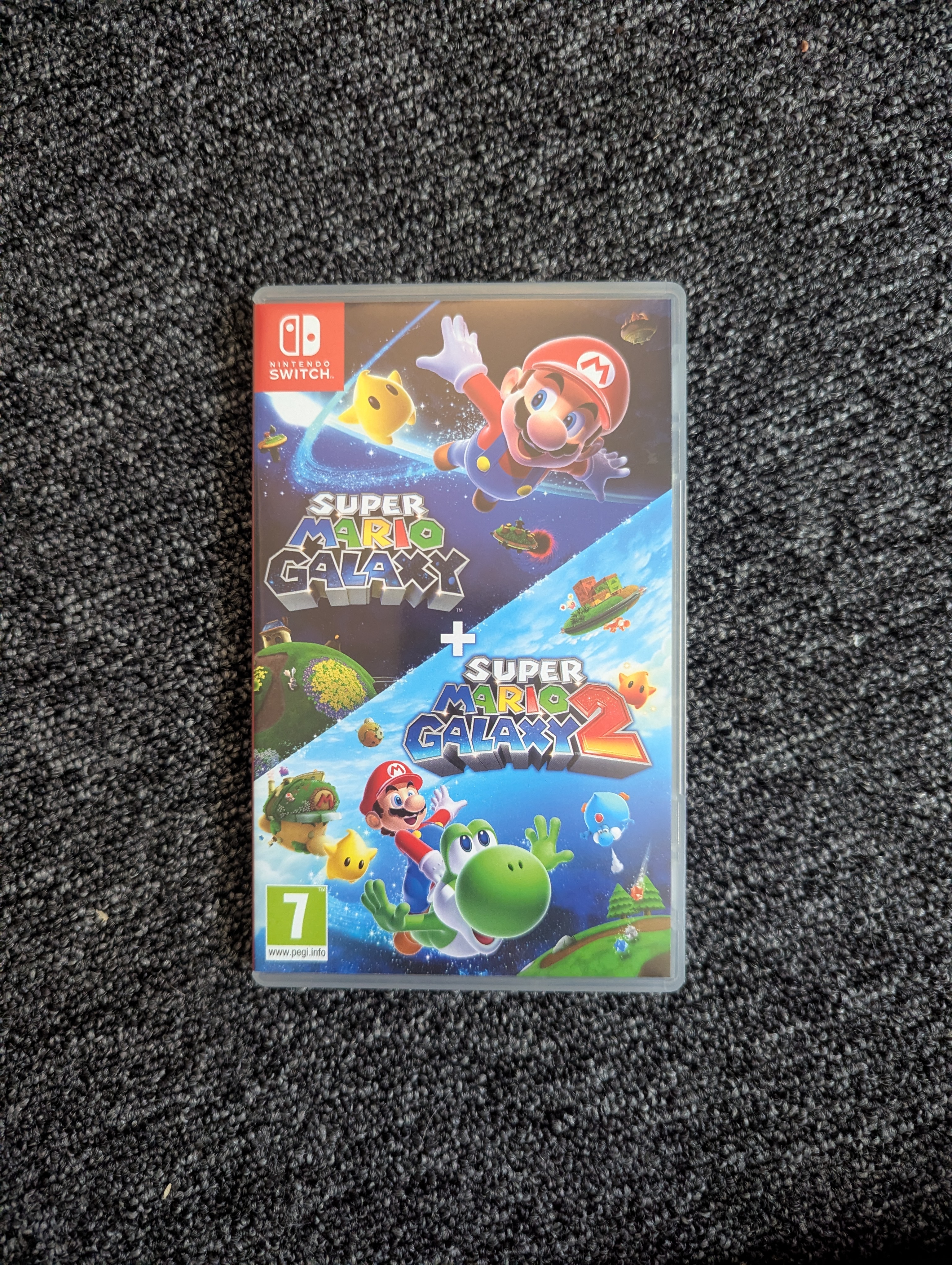 Super mario galaxy 1 + 2 nintendo switch game