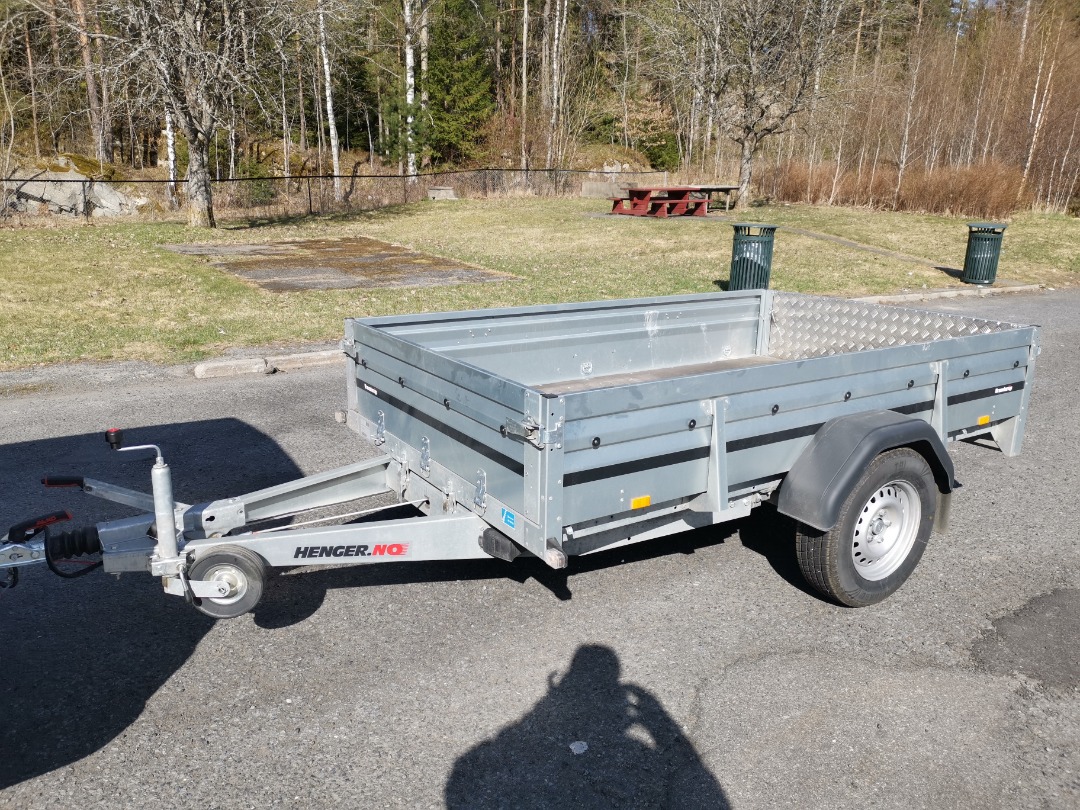 Brenderup tipphenger 980 kg nyttelast