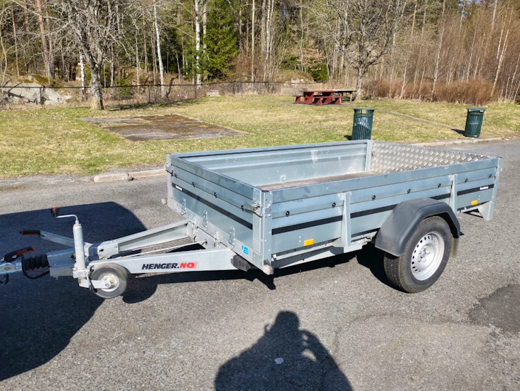 Brenderup tipphenger 980 kg nyttelast