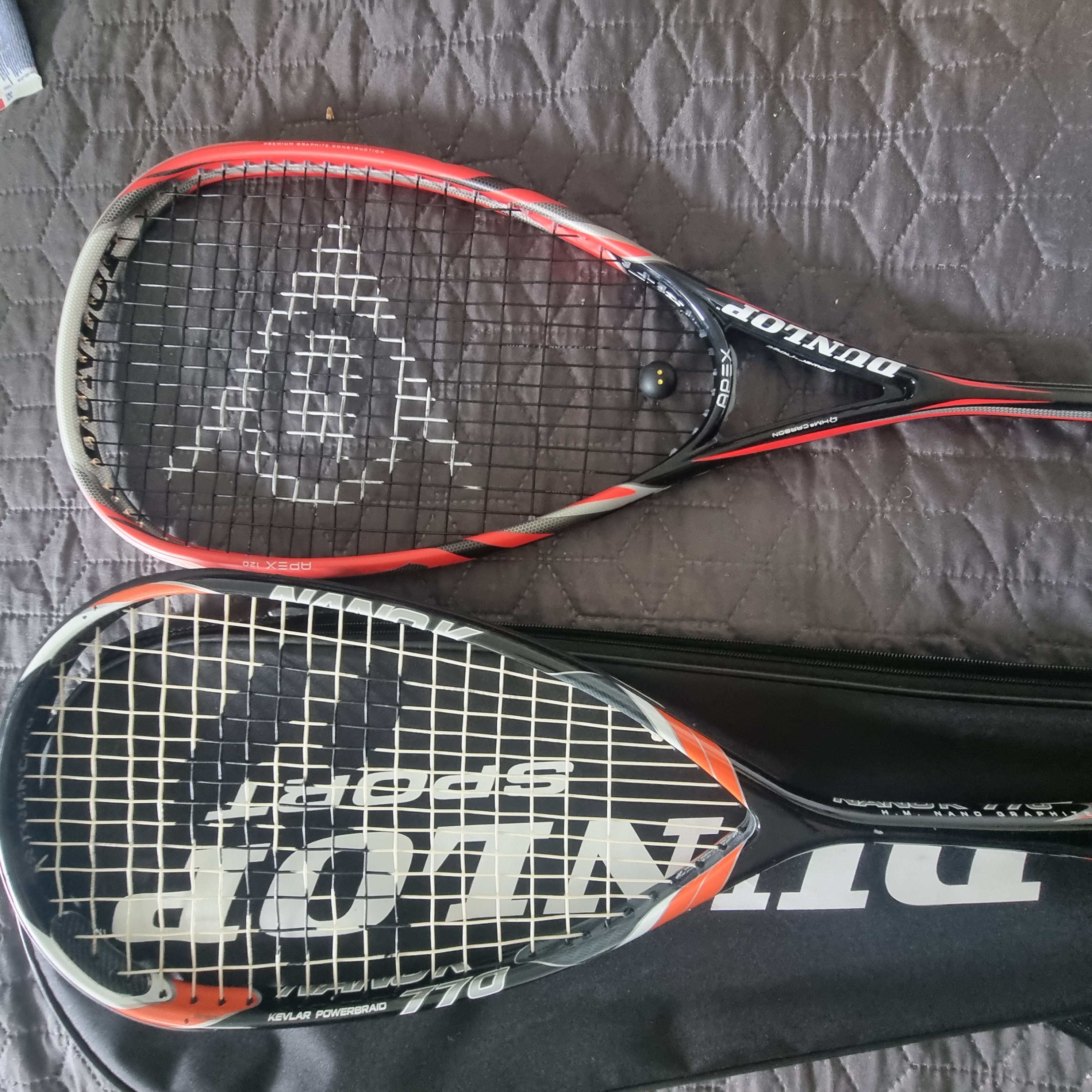 2 squashrack til utleie 