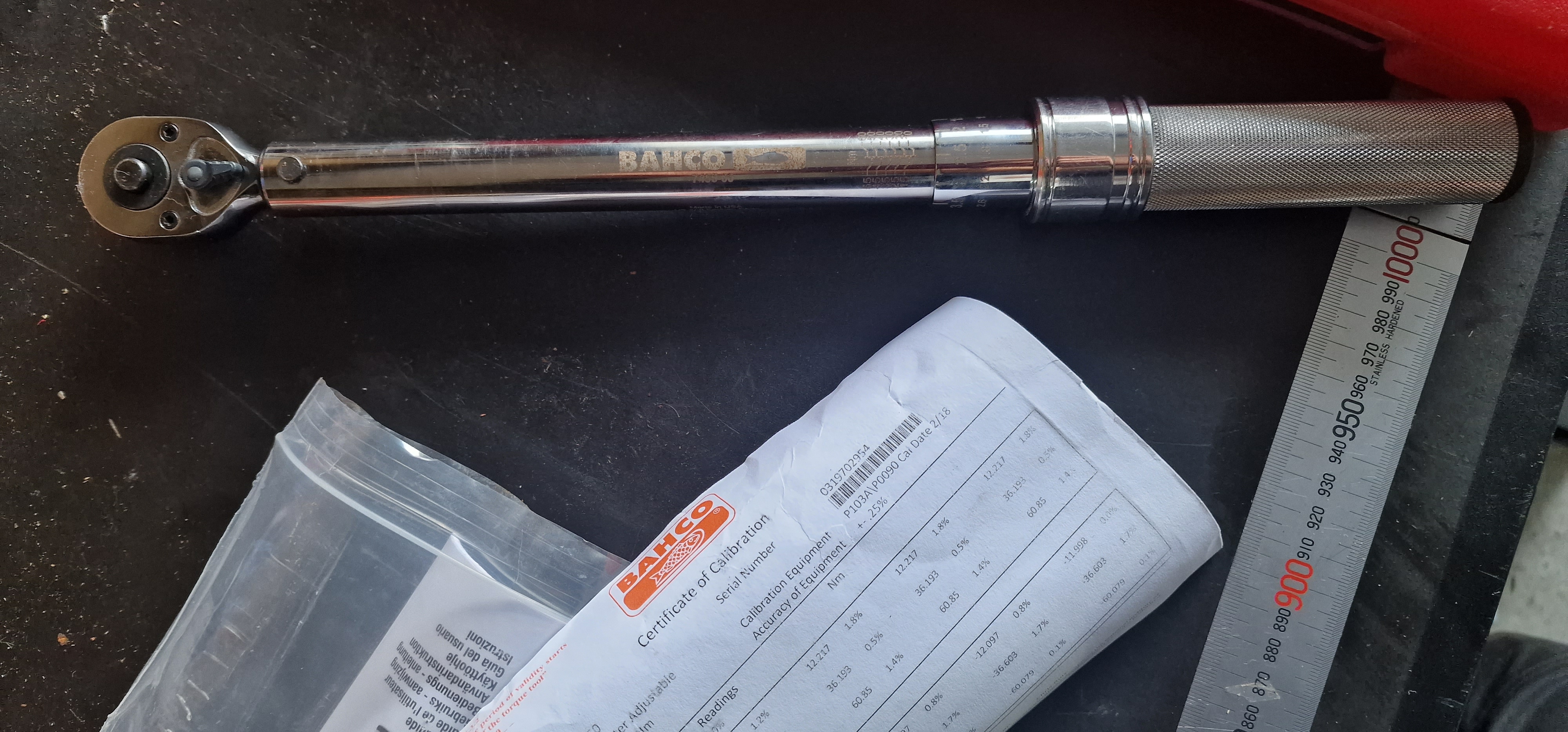 Bacho momentnøkkel 12-60nm