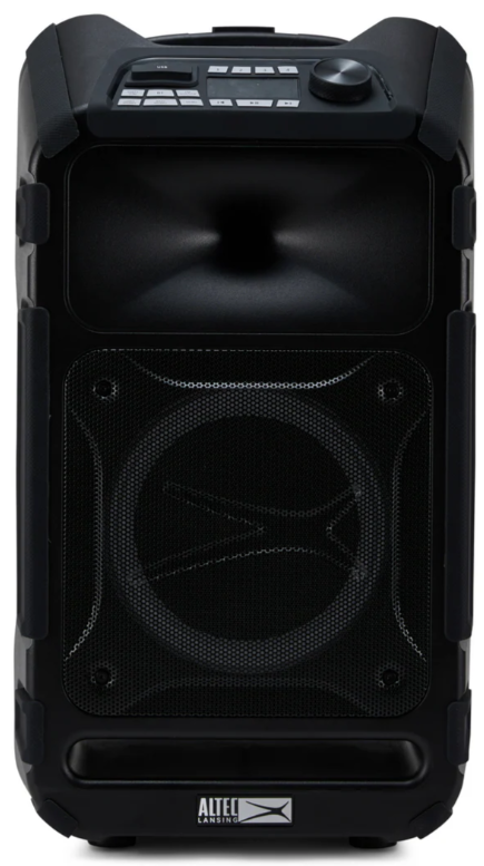Partyhögtalare altec lansing sonic boom 120 - 120w med led, bastryck och mikrofon