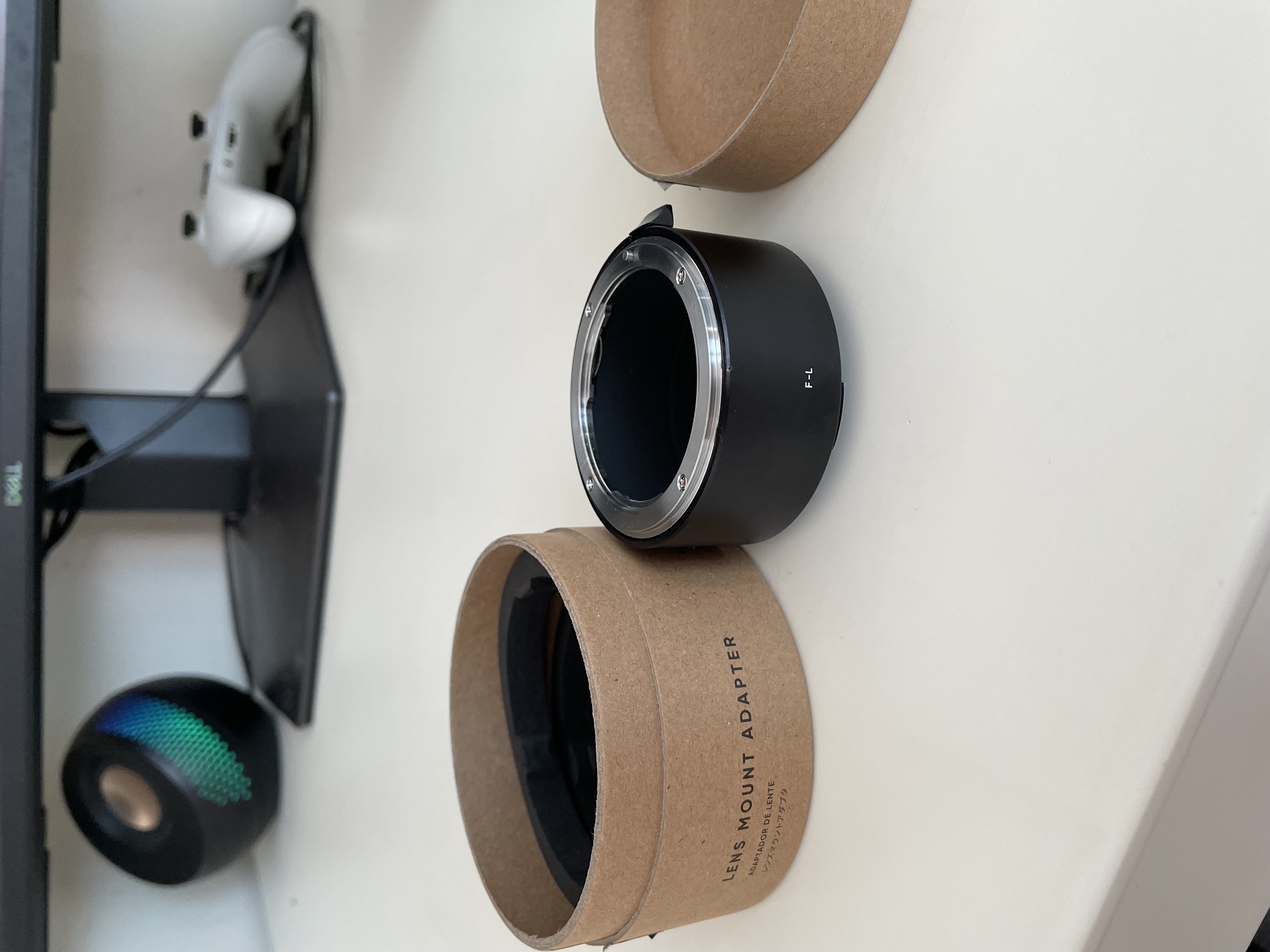 F to l lens mount adapter