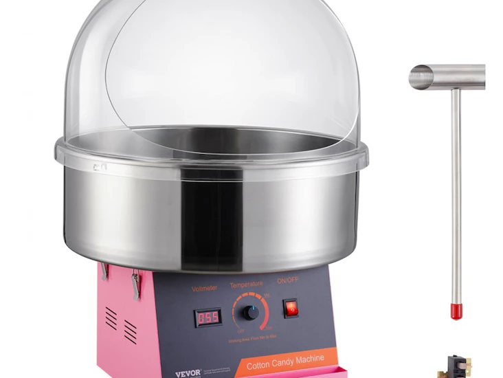 Sockervaddsmaskin med kåpa