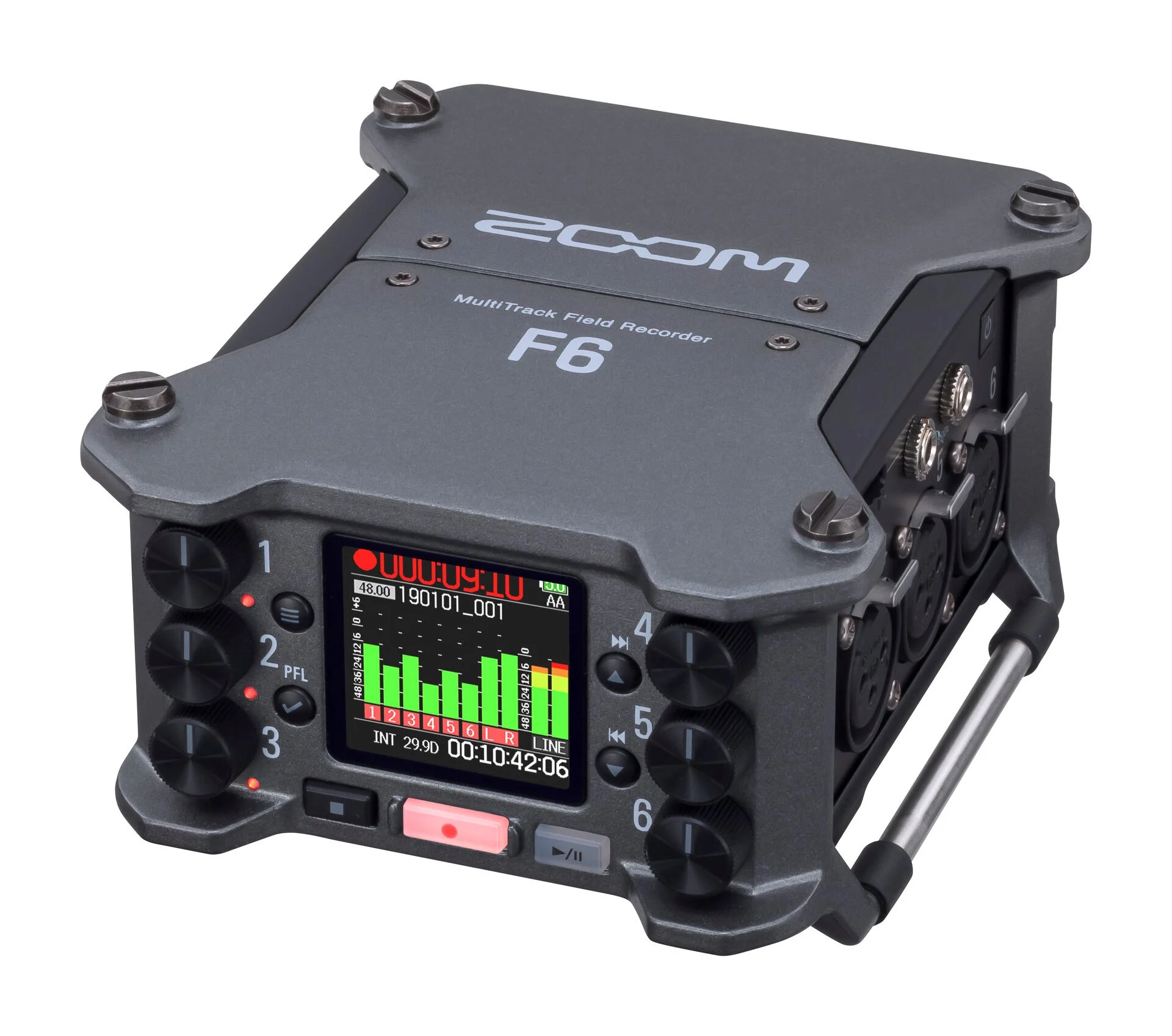 Zoom f6 lydopptaker med 32-bit float!