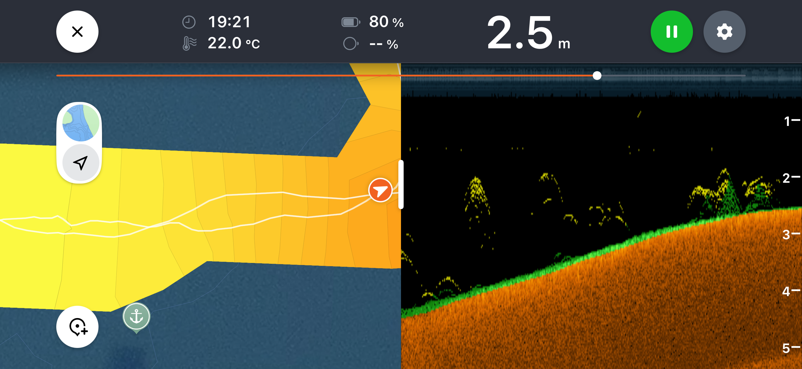 Deeper pro plus sonar / ekolod