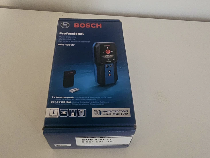 Bosch rakenneilmaisin
gms 120-27