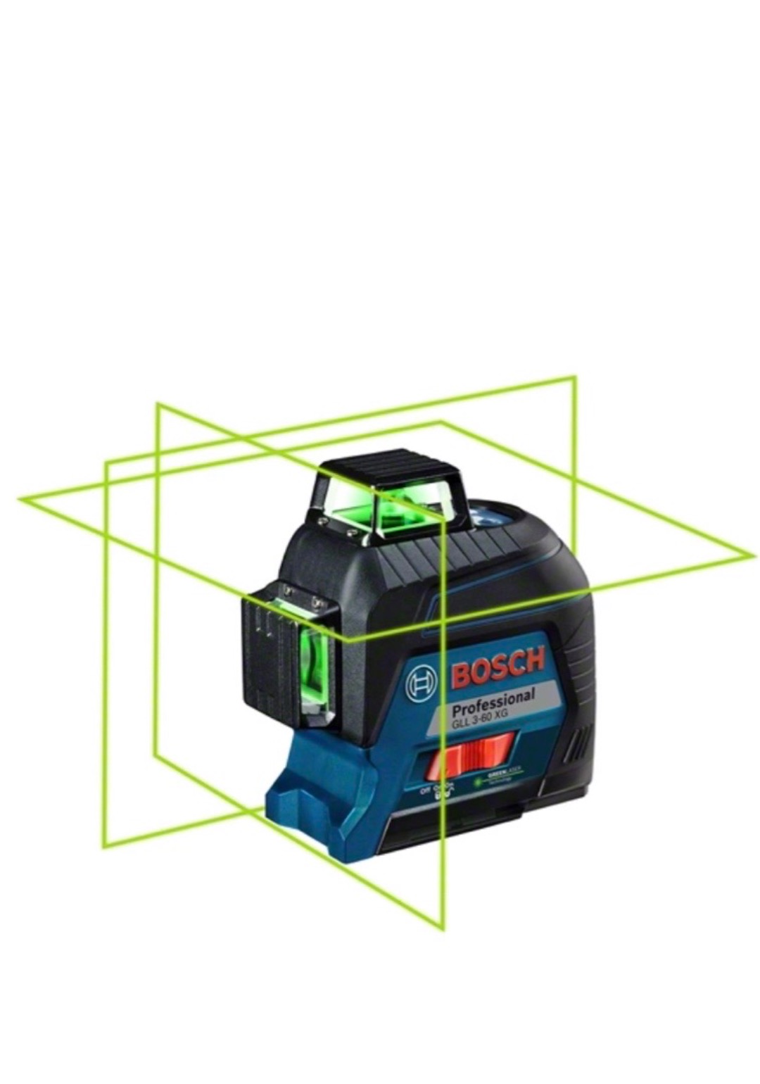 Bosch gll 3-60 xg krysslaser grønn