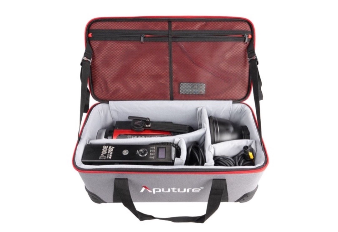 Aputure 300 + spotlight 26