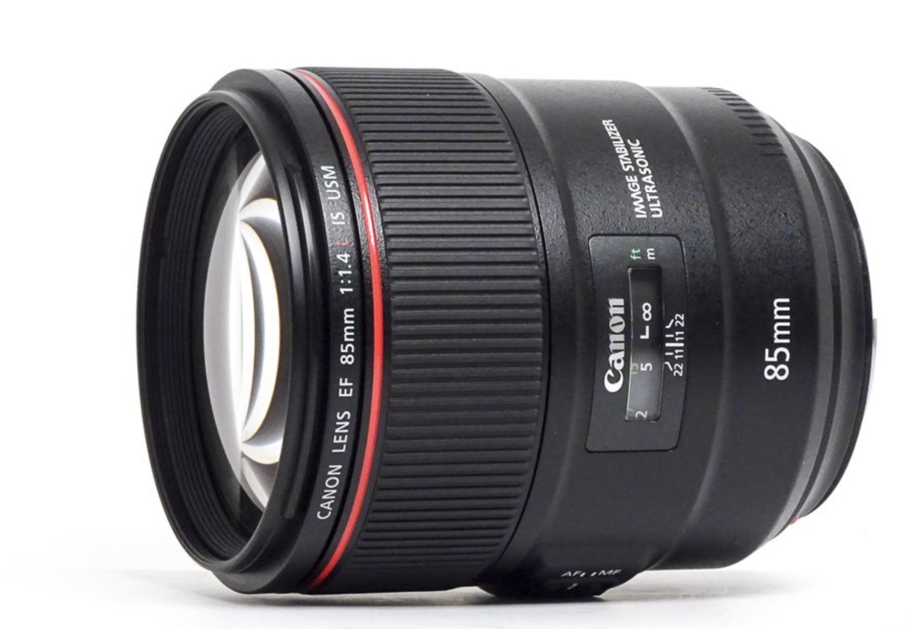 Canon ef 85mm f/1.4 l is usm with rf adapter