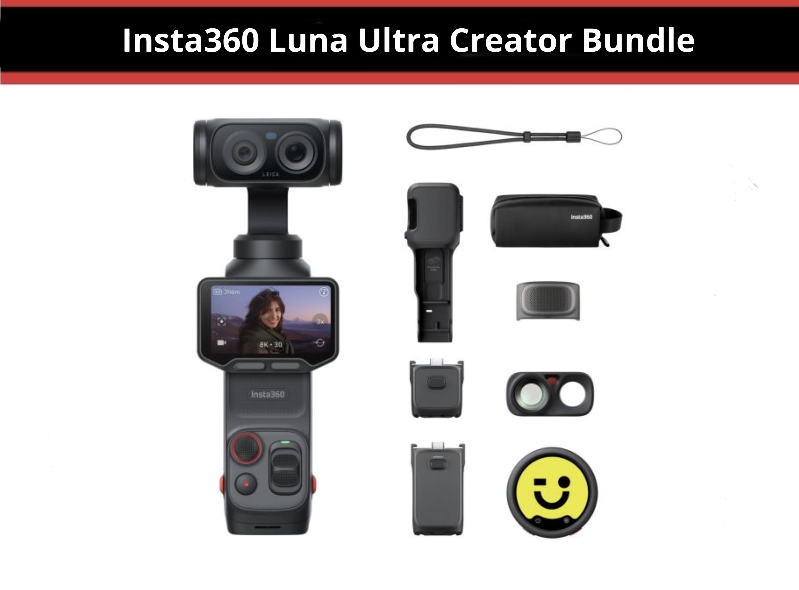 Insta360 luna ultra creator bundle