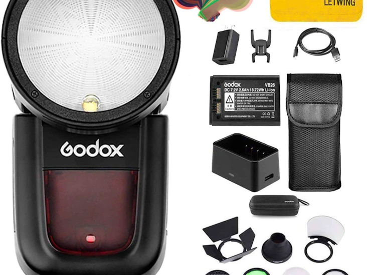 Rundblixt godox v1s för sony