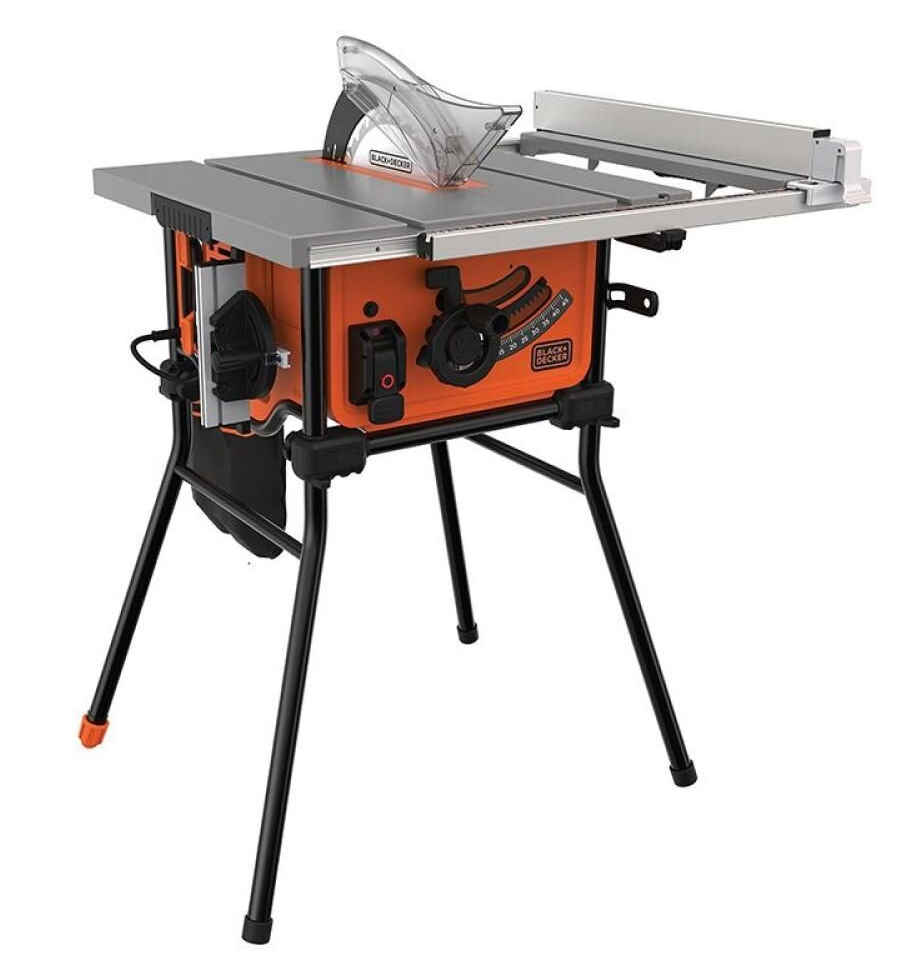 Kraftfull & praktisk 1800w bordssåg från black & decker