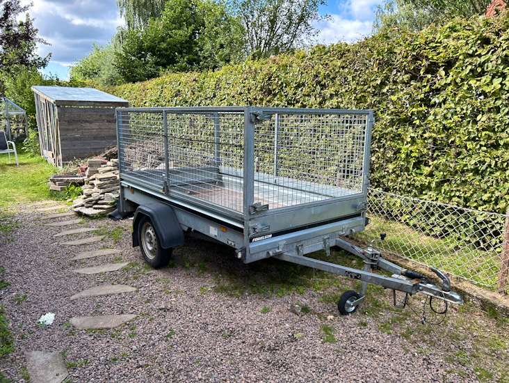 Obromsat gallersläp