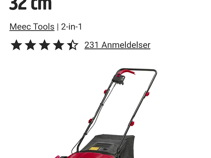 Vertikalskjærer/ plenlufter