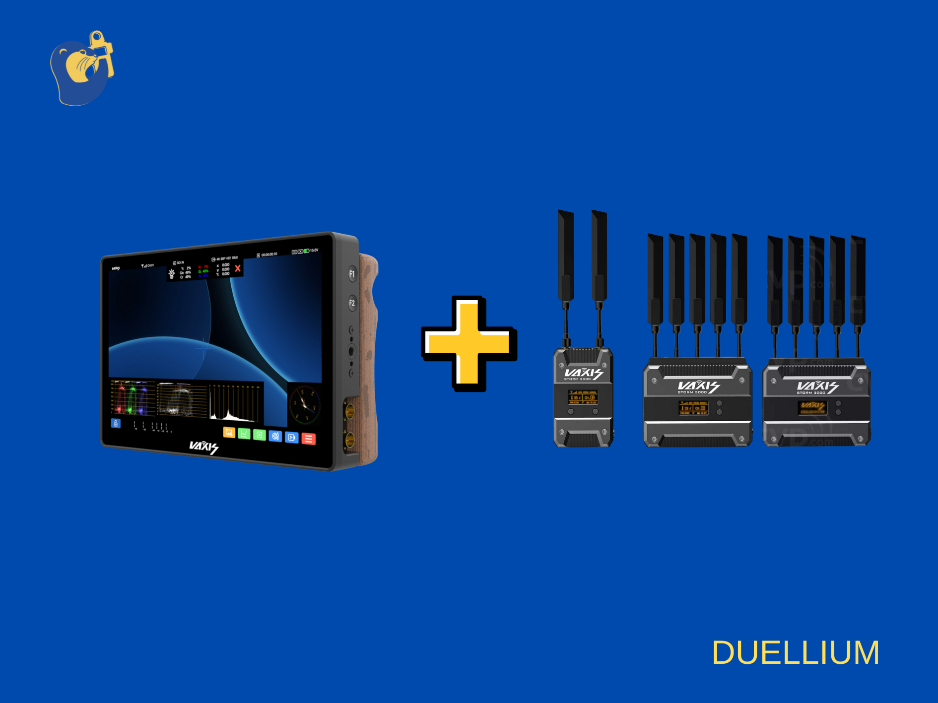 Vaxis cine 8 + vaxis storm 3000 x2 receivers