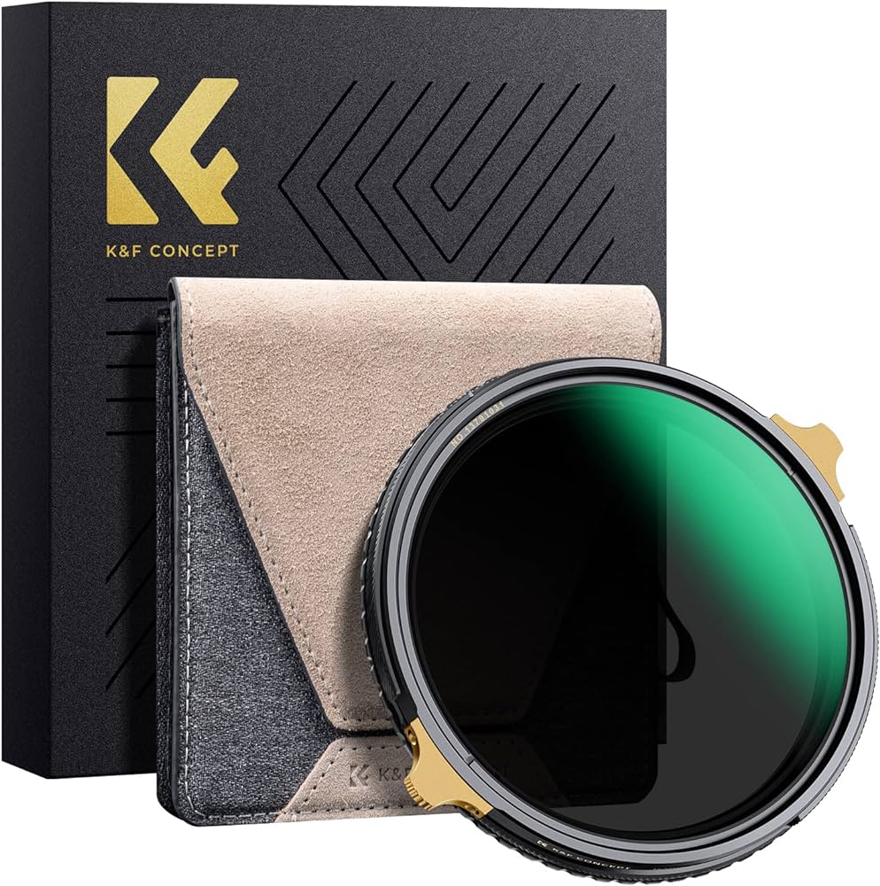 K&f concept 82mm variable nd polarizing filters, cpl+nd2-32

