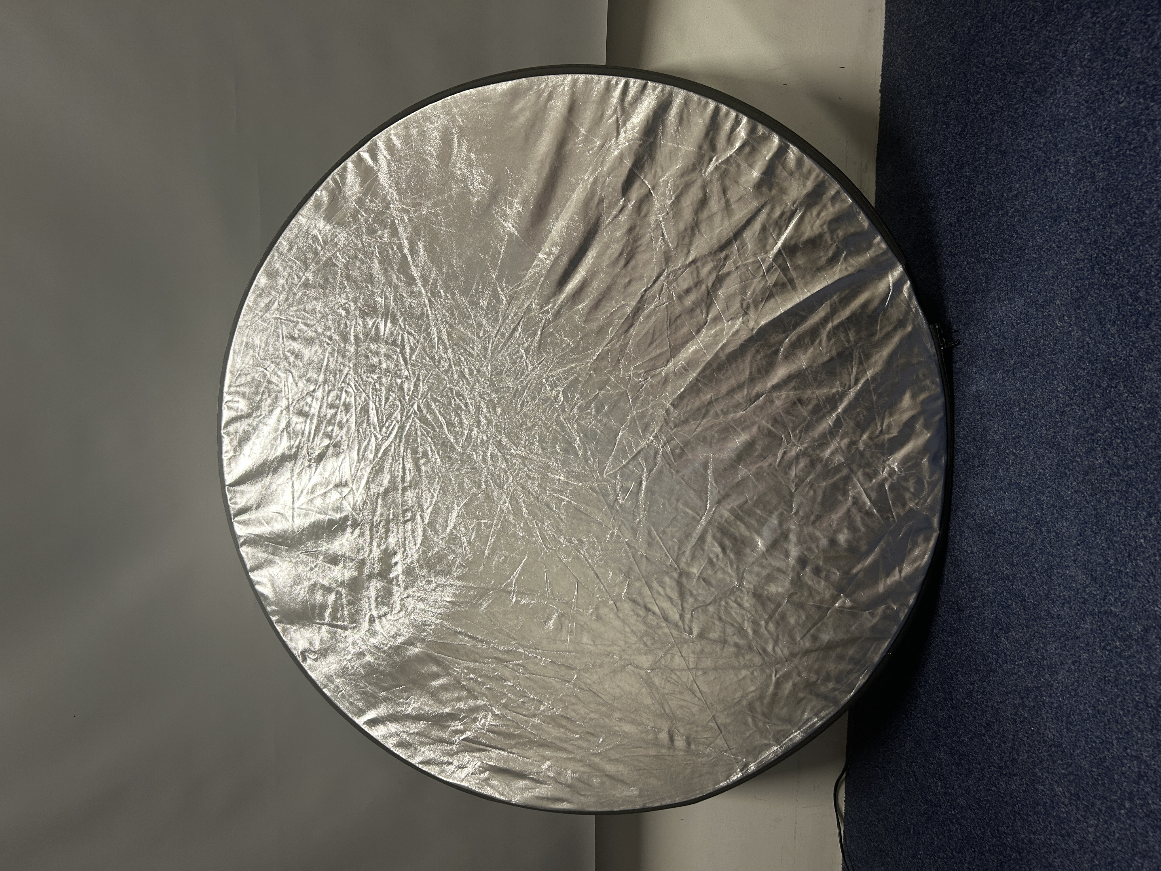 Light reflector photography 30cm silver white 2 in 1 collapsible portable round for photo studio video indoor and outdoor lighting product shooting with carrying bag