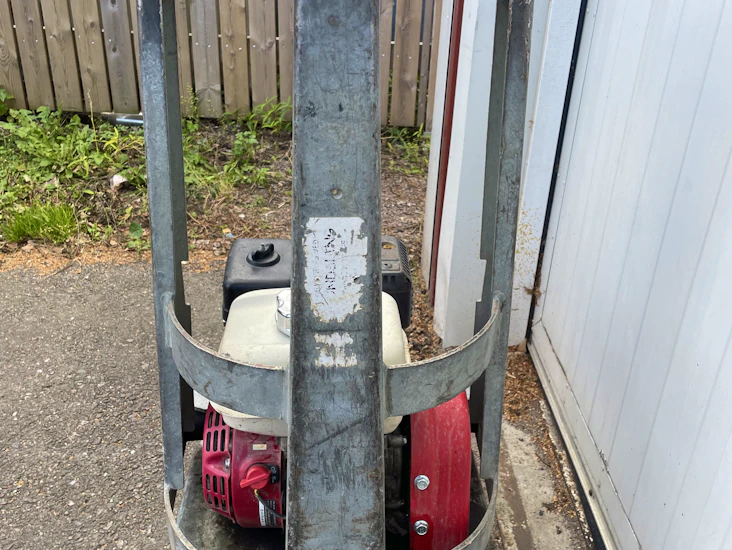 Markvibrator padda rundpadda