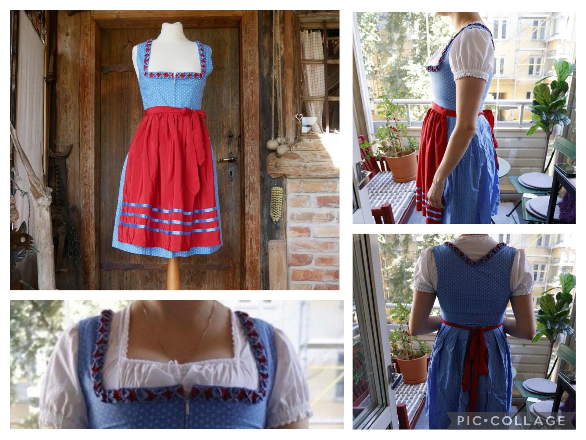 Dirndl stl 36/38 - oktoberfest - klänning