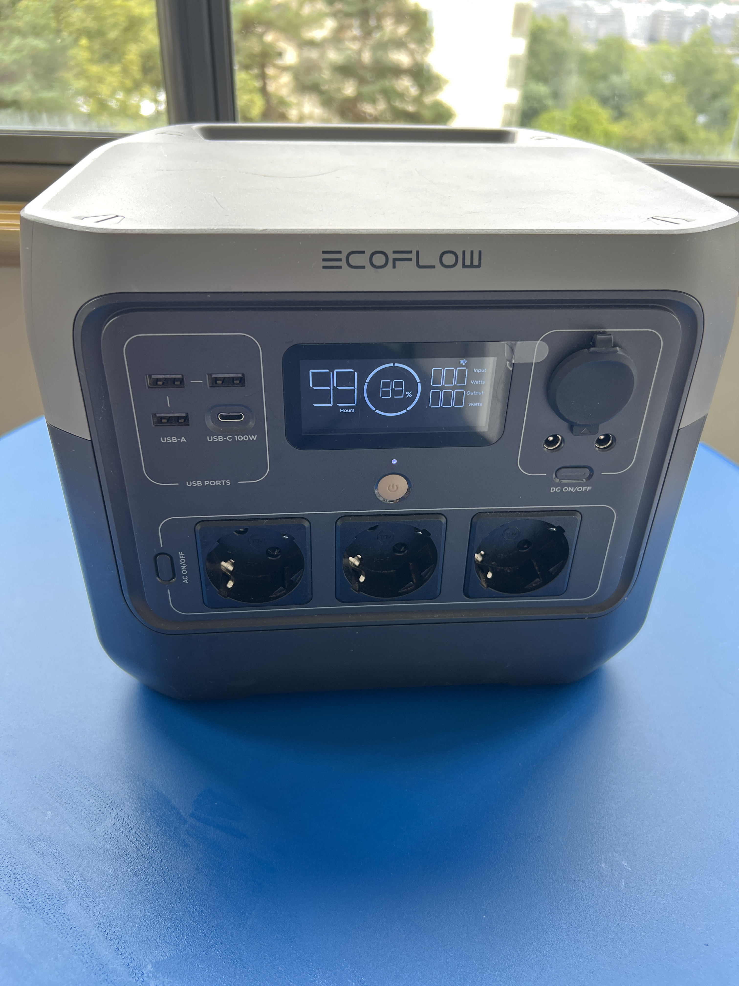 Ecoflow river 2 pro – portabel power station kraftstation 768 wh