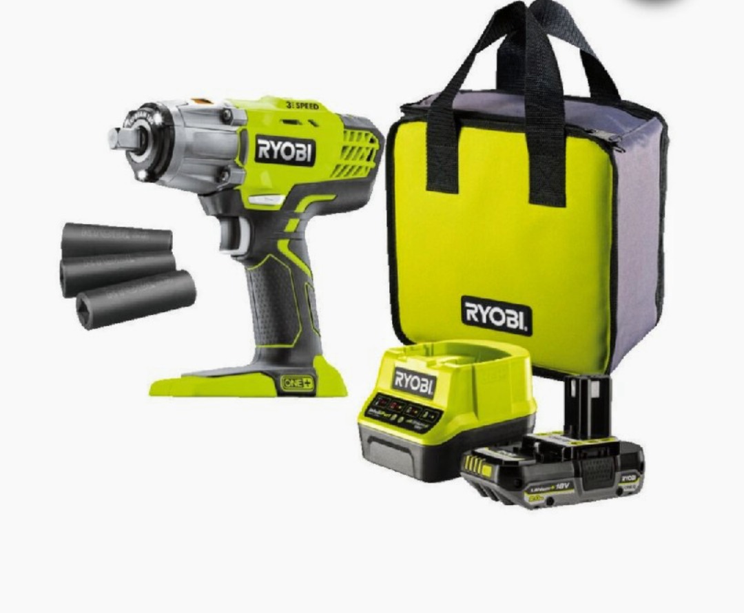 Ryobi muttertrekker med batteri