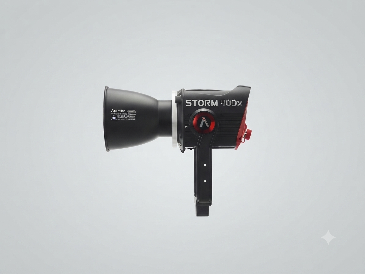 Aputure storm 400x 400w tunable white led video light with blair chipset, ip65,