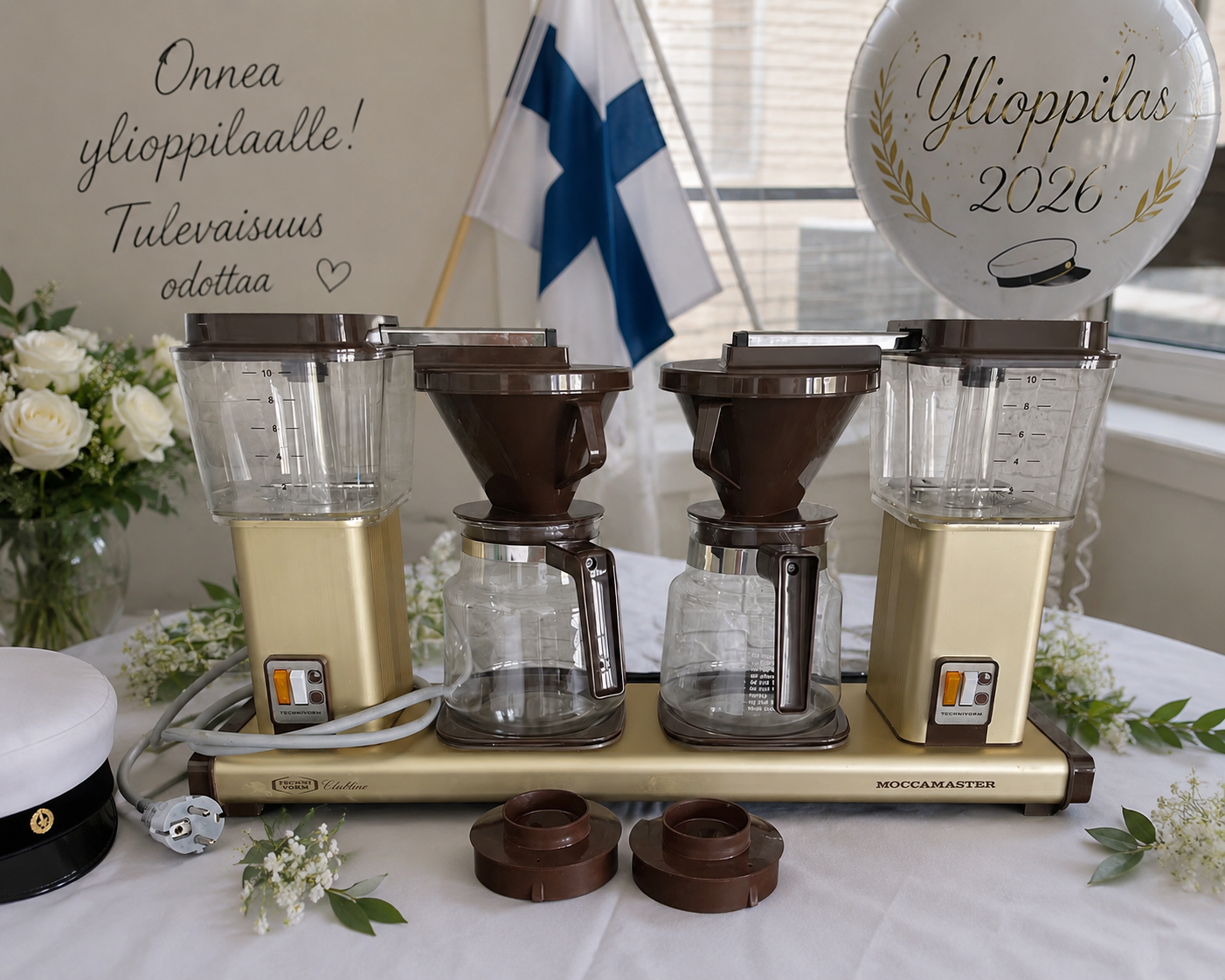 Moccamaster twin / double coffee brewer for rent