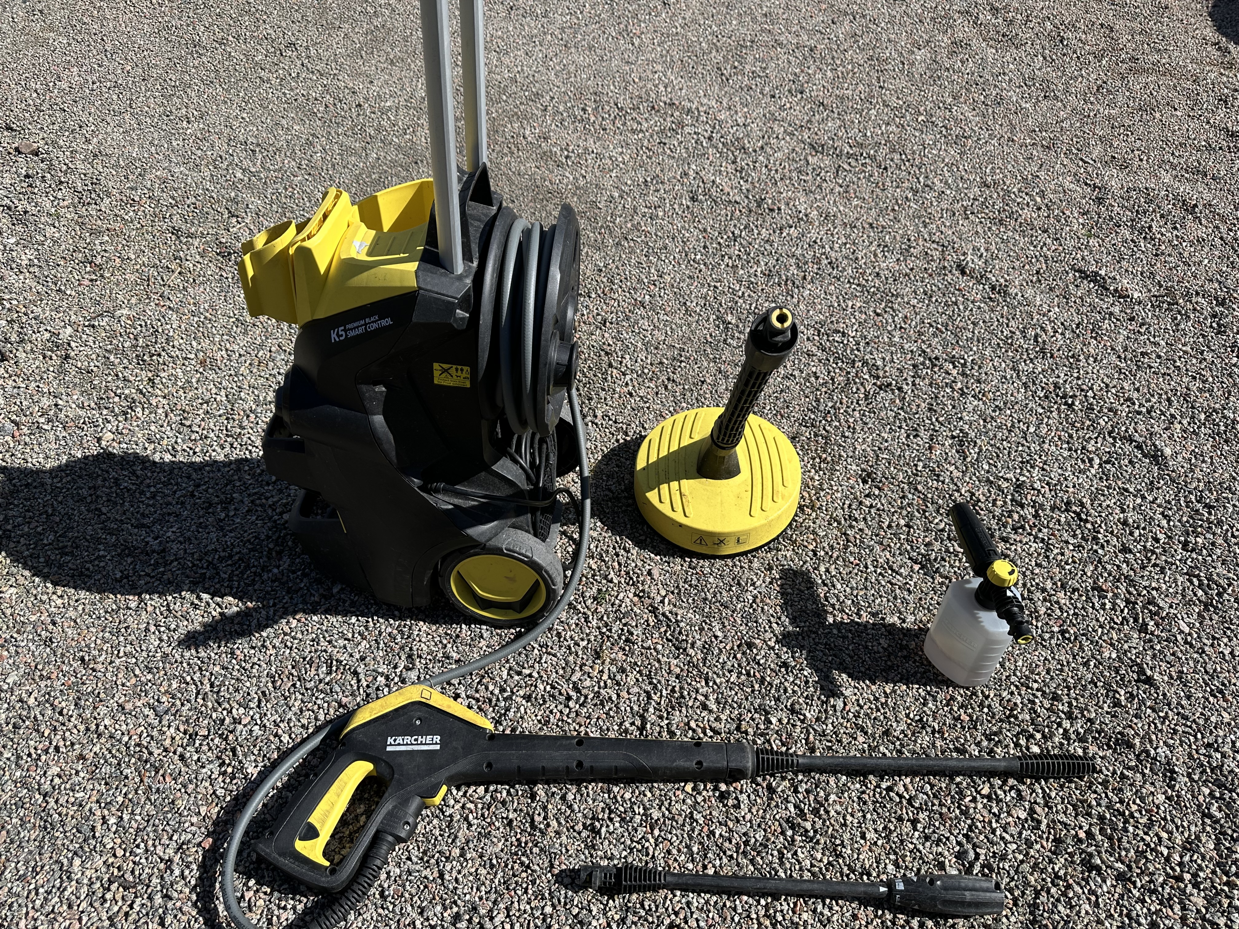 Kärcher k5 med tillbehör 