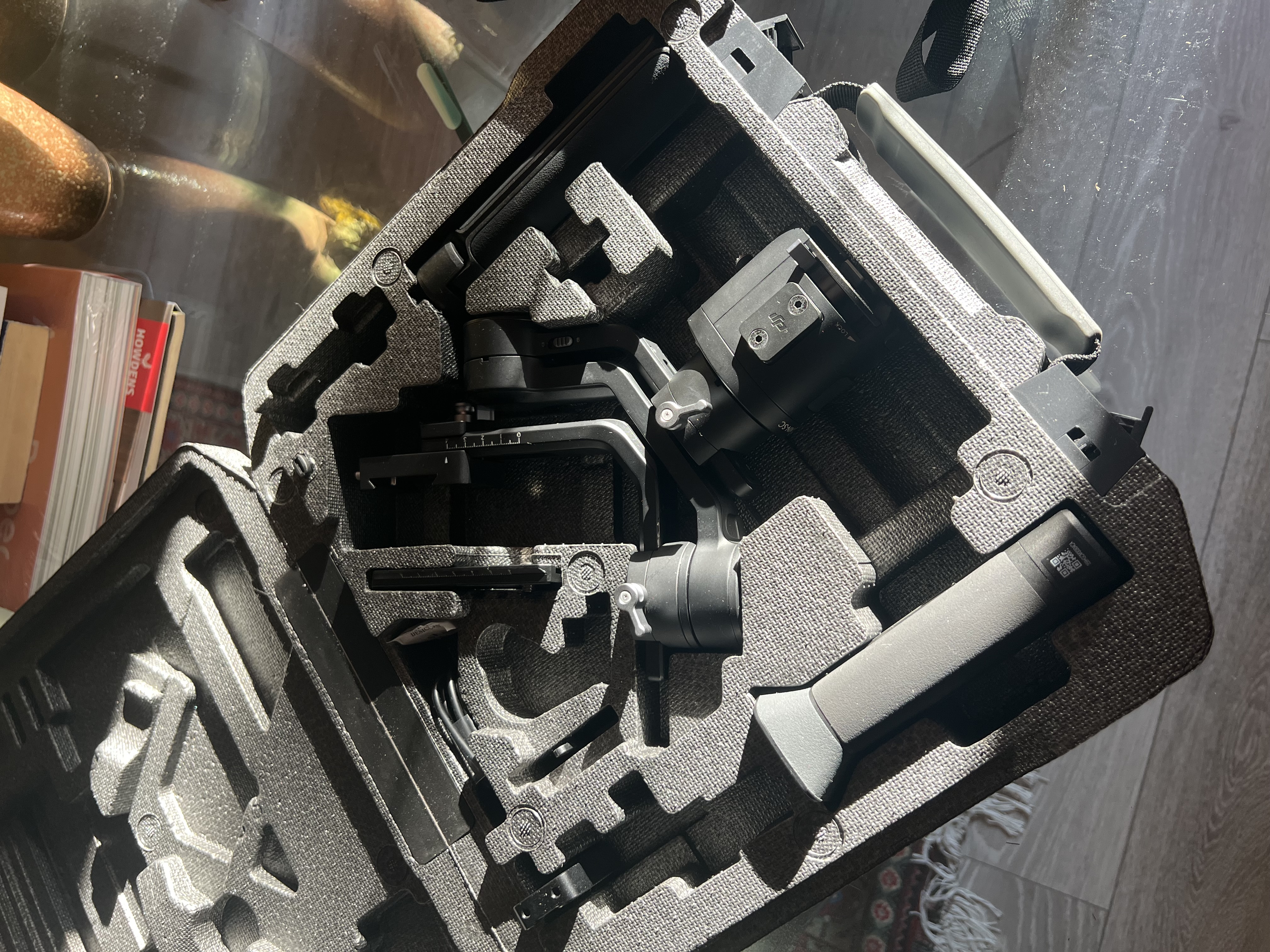 Dji ronin-sc gimbal arm with all components 