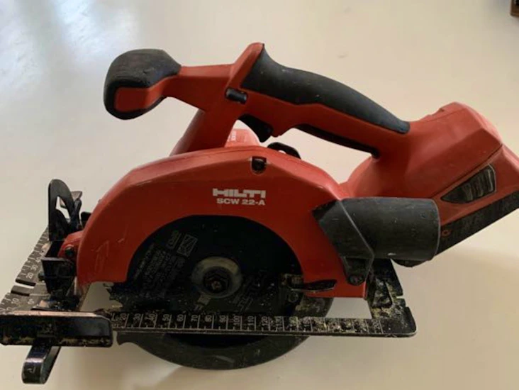 Hilti batteri-handcirkelsåg scw 22-a
