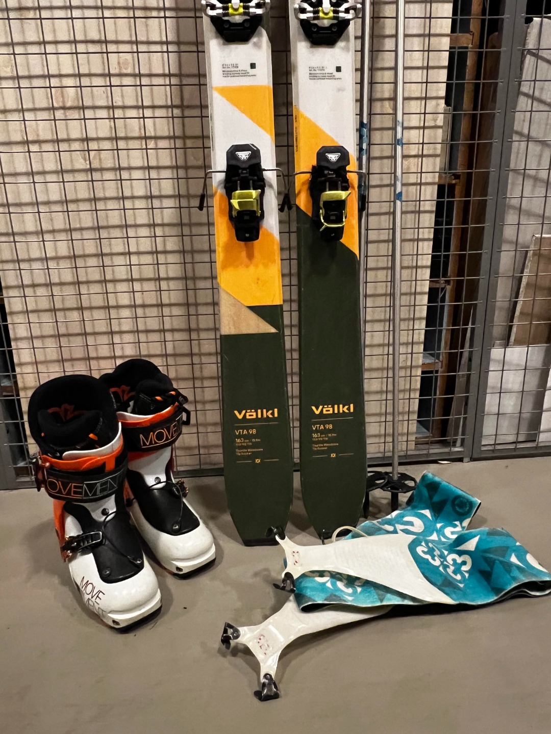 Randoneepakke skostr. 36