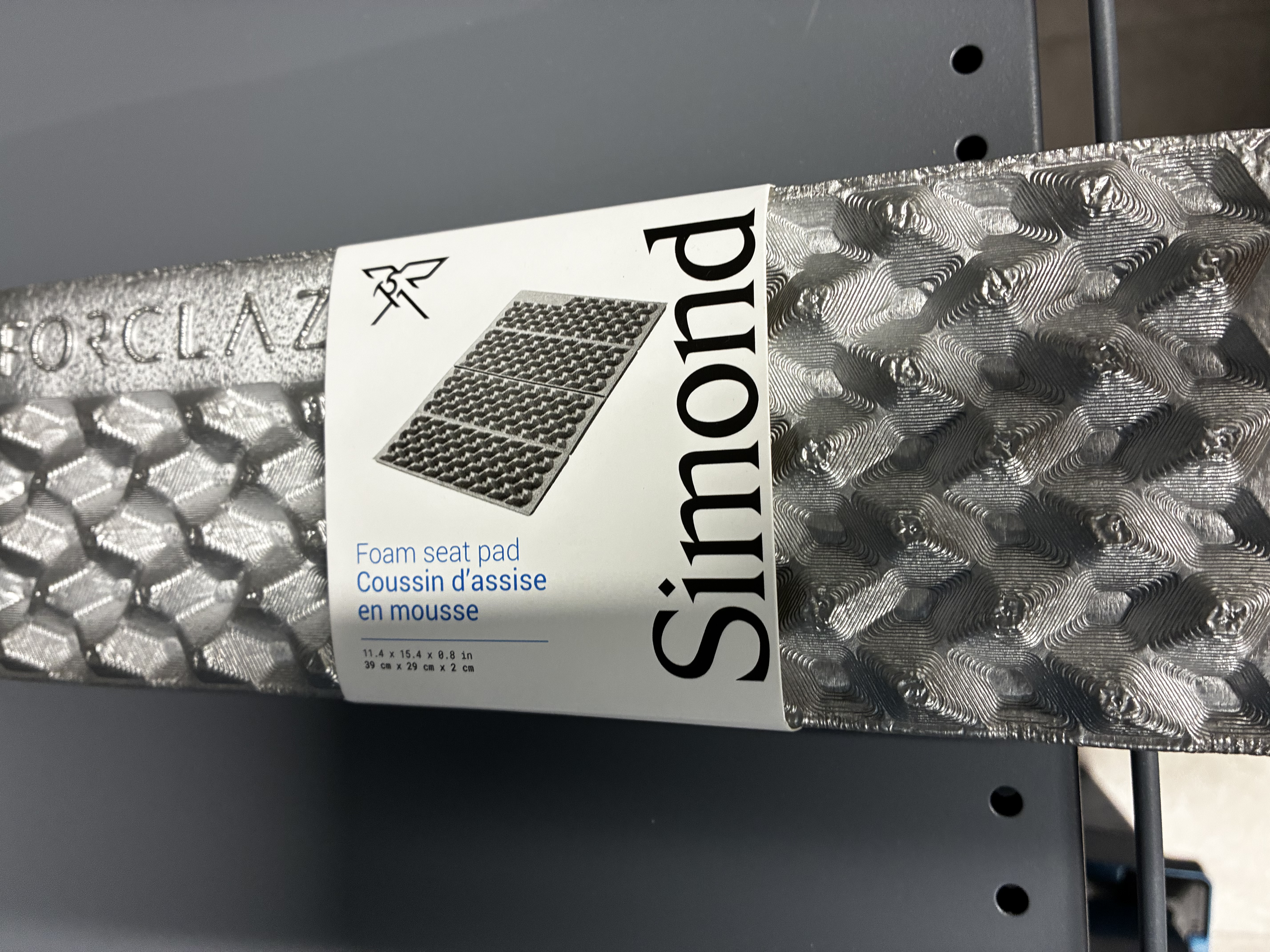 Trekking insulating foam mattress, 195 x 55cm, mt500